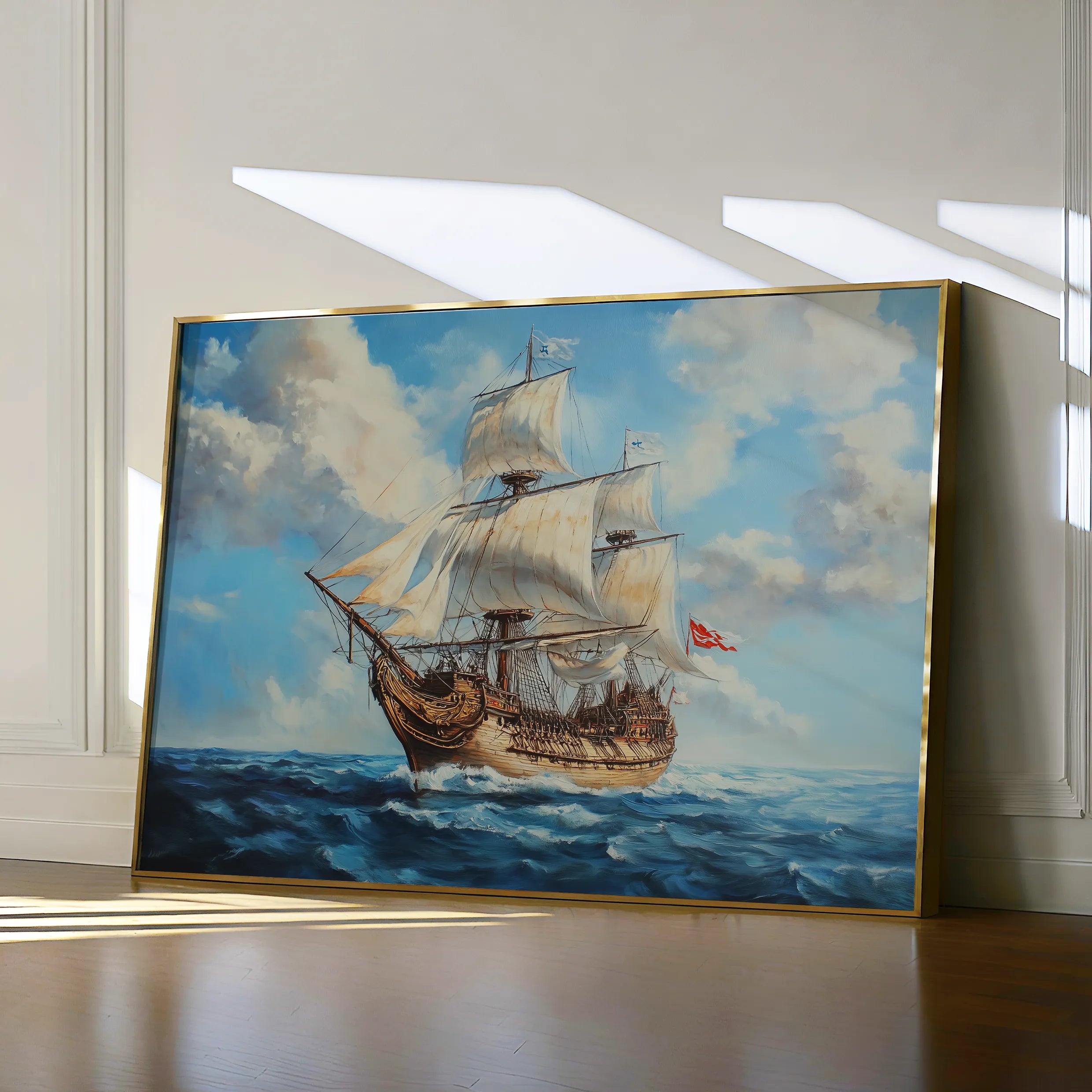 Landscape 269 Canvas Art 60 x 40 cm / Black