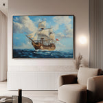 Landscape 269 Canvas Art 60 x 40 cm / Black