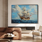 Landscape 269 Canvas Art 60 x 40 cm / Black