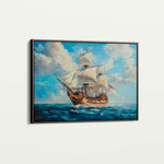 Landscape 269 Canvas Art 60 x 40 cm / Black
