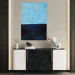 Abstract 270 Canvas Art 60 x 40 cm / Black