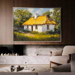 Landscape 270 Canvas Art 60 x 40 cm / Black