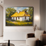 Landscape 270 Canvas Art 60 x 40 cm / Black