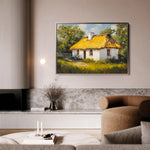 Landscape 270 Canvas Art 60 x 40 cm / Black