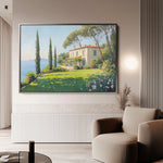 Landscape 271 Canvas Art 60 x 40 cm / Black