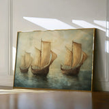 Landscape 272 Canvas Art 60 x 40 cm / Black