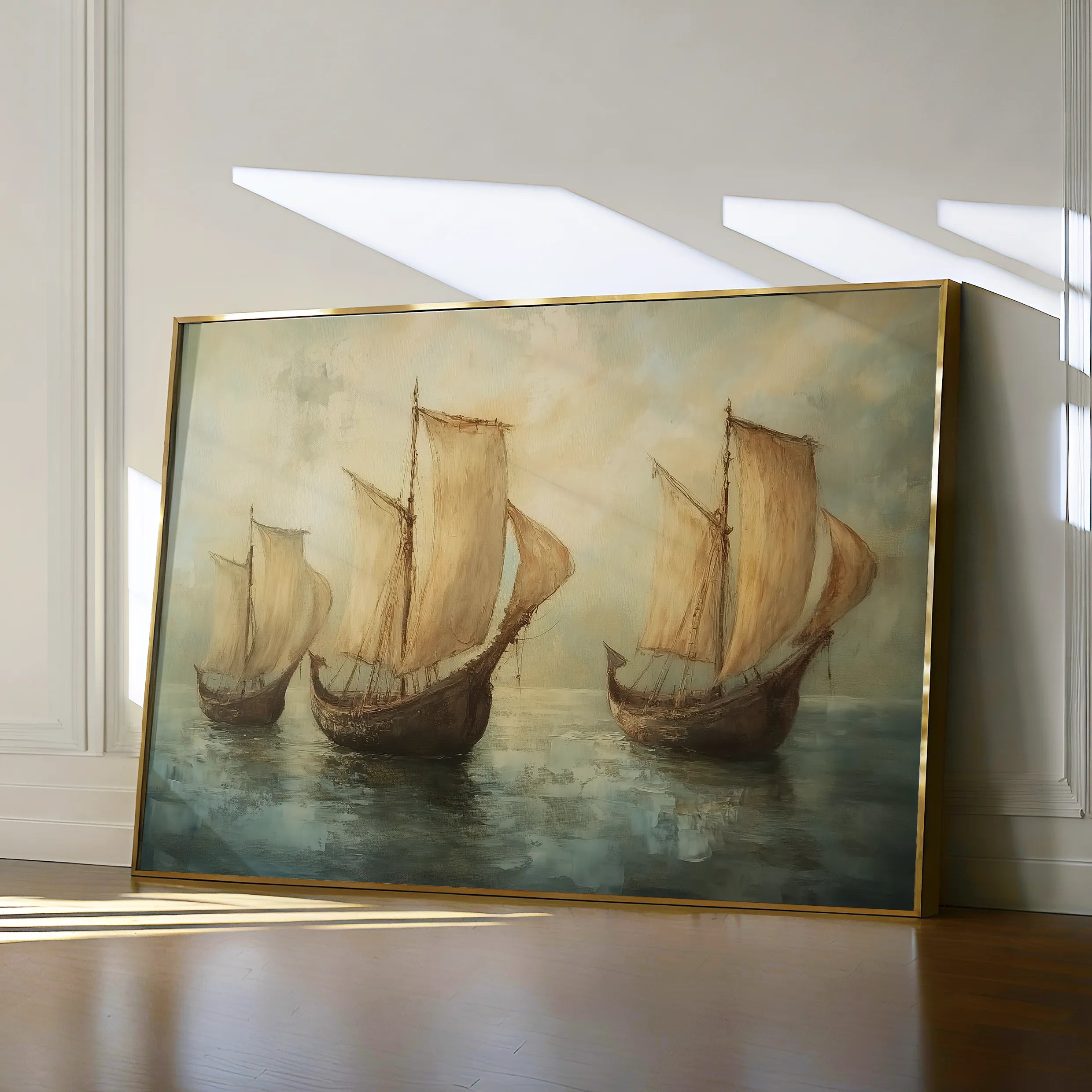 Landscape 272 Canvas Art 60 x 40 cm / Black