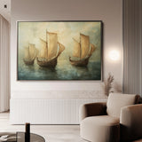 Landscape 272 Canvas Art 60 x 40 cm / Black