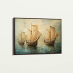 Landscape 272 Canvas Art 60 x 40 cm / Black