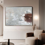 Abstract 273 Canvas Art 60 x 40 cm / Black