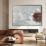 Abstract 273 Canvas Art 60 x 40 cm / Black