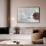 Abstract 273 Canvas Art 60 x 40 cm / Black