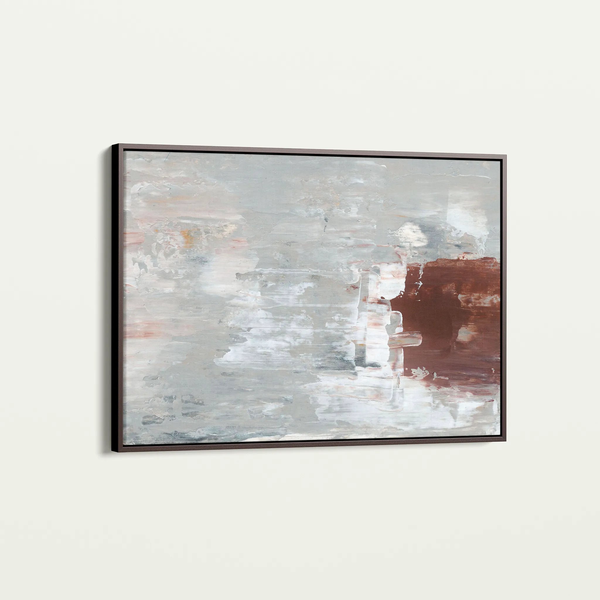 Abstract 273 Canvas Art 60 x 40 cm / Black