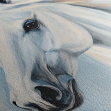 Horses 273 Canvas Art 60 x 40 cm / Black
