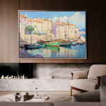 Landscape 273 Canvas Art 60 x 40 cm / Black