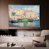 Landscape 273 Canvas Art 60 x 40 cm / Black