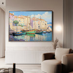 Landscape 273 Canvas Art 60 x 40 cm / Black