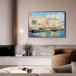 Landscape 273 Canvas Art 60 x 40 cm / Black