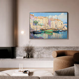 Landscape 273 Canvas Art 60 x 40 cm / Black