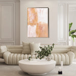 Abstract 274 Canvas Art 60 x 40 cm / Black