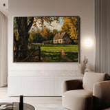 Landscape 274 Canvas Art 60 x 40 cm / Black