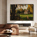 Landscape 274 Canvas Art 60 x 40 cm / Black