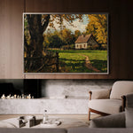 Landscape 274 Canvas Art 60 x 40 cm / Black