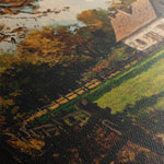 Landscape 274 Canvas Art 60 x 40 cm / Black