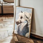 Horses 275 Canvas Art 60 x 40 cm / Black