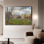 Landscape 275 Canvas Art 60 x 40 cm / Black