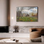 Landscape 275 Canvas Art 60 x 40 cm / Black