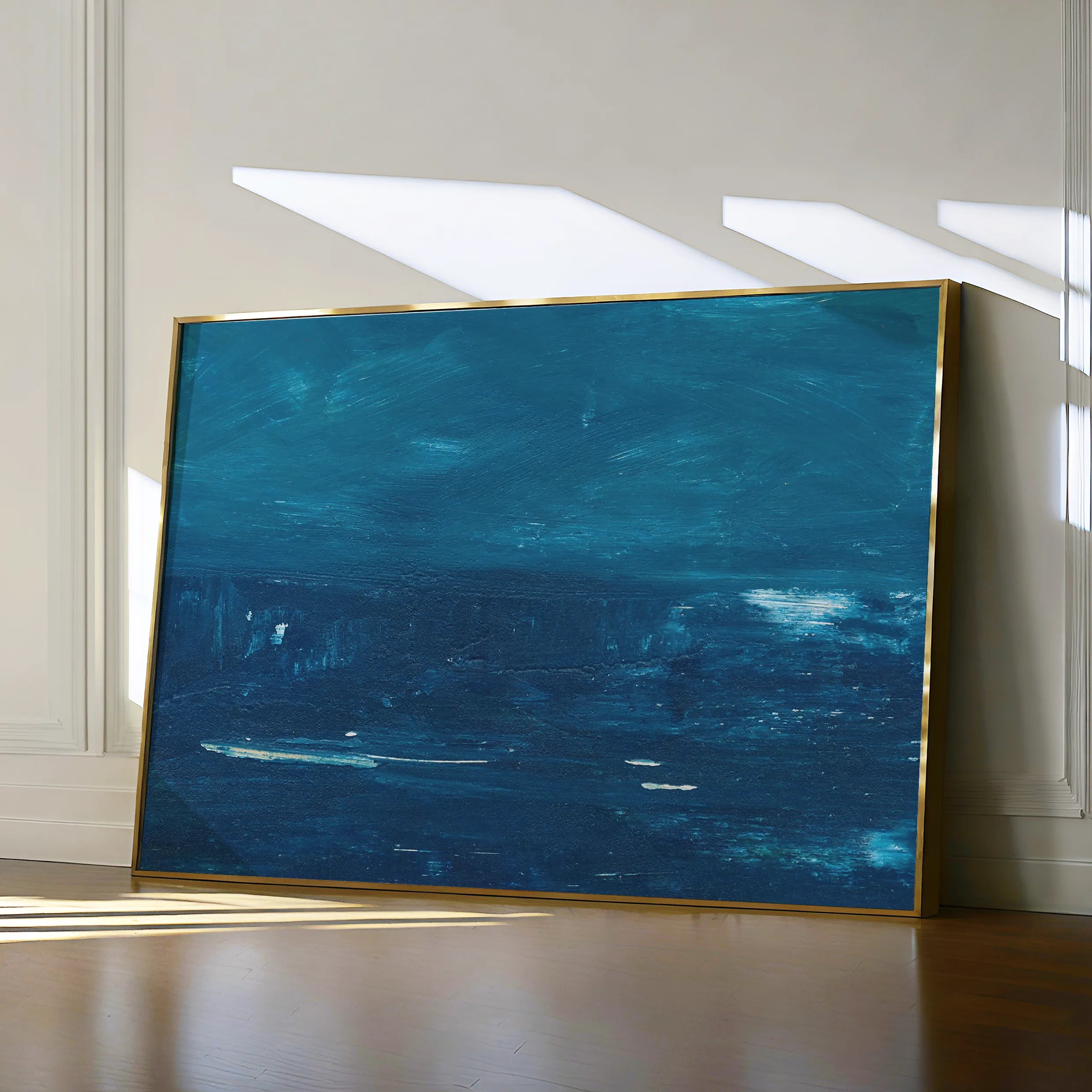 Abstract 276 Canvas Art 60 x 40 cm / Black