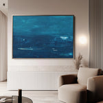 Abstract 276 Canvas Art 60 x 40 cm / Black