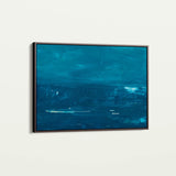 Abstract 276 Canvas Art 60 x 40 cm / Black