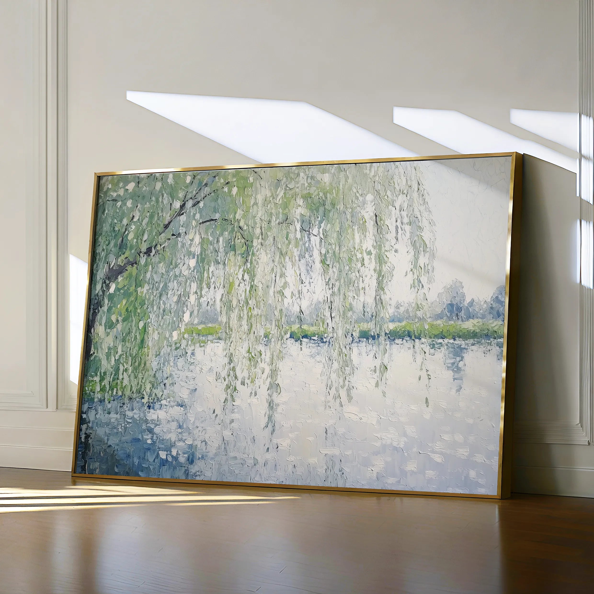 Landscape 276 Canvas Art 60 x 40 cm / Black