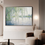 Landscape 276 Canvas Art 60 x 40 cm / Black