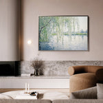 Landscape 276 Canvas Art 60 x 40 cm / Black