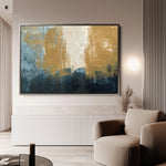 Abstract 277 Canvas Art 60 x 40 cm / Black