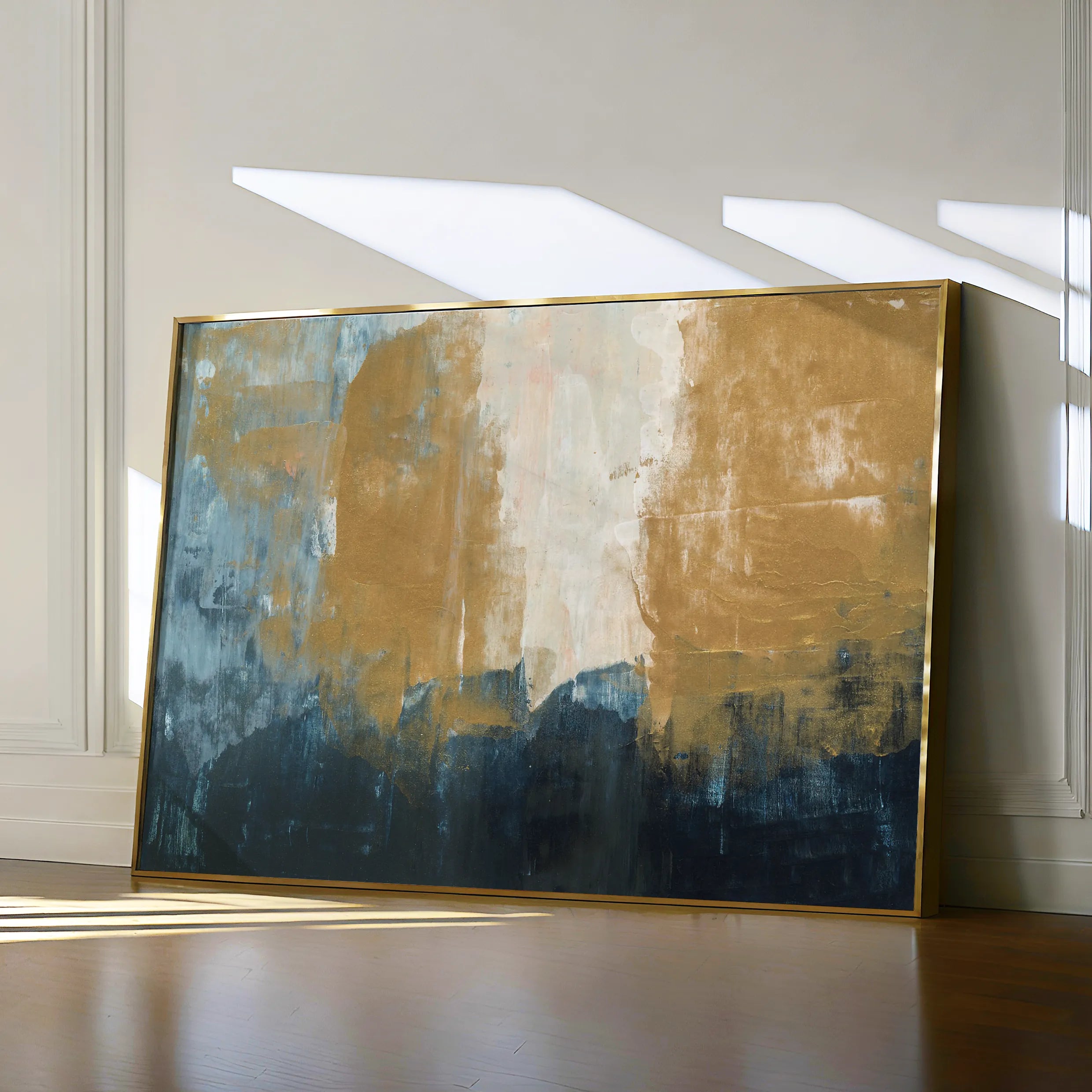Abstract 277 Canvas Art 60 x 40 cm / Black