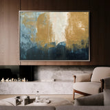 Abstract 277 Canvas Art 60 x 40 cm / Black
