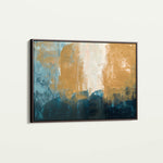 Abstract 277 Canvas Art 60 x 40 cm / Black