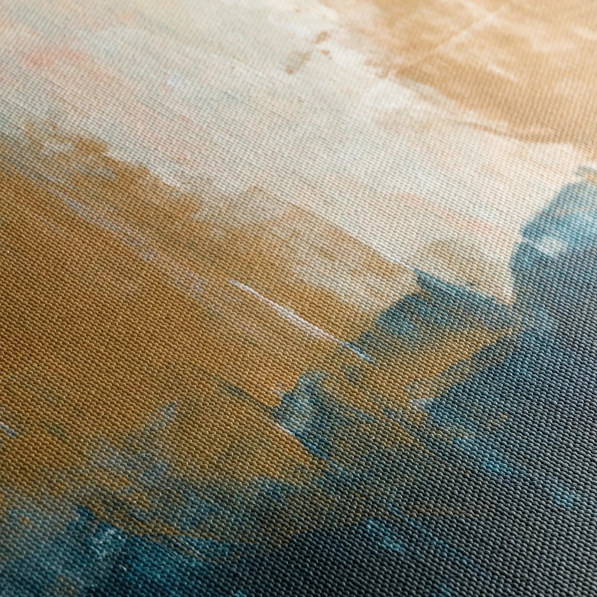 Abstract 277 Canvas Art 60 x 40 cm / Black