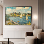 Landscape 277 Canvas Art 60 x 40 cm / Black