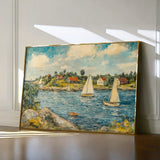 Landscape 277 Canvas Art 60 x 40 cm / Black