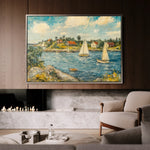 Landscape 277 Canvas Art 60 x 40 cm / Black