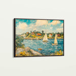 Landscape 277 Canvas Art 60 x 40 cm / Black