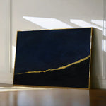 Abstract 278 Canvas Art 60 x 40 cm / Black