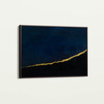 Abstract 278 Canvas Art 60 x 40 cm / Black