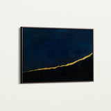 Abstract 278 Canvas Art 60 x 40 cm / Black