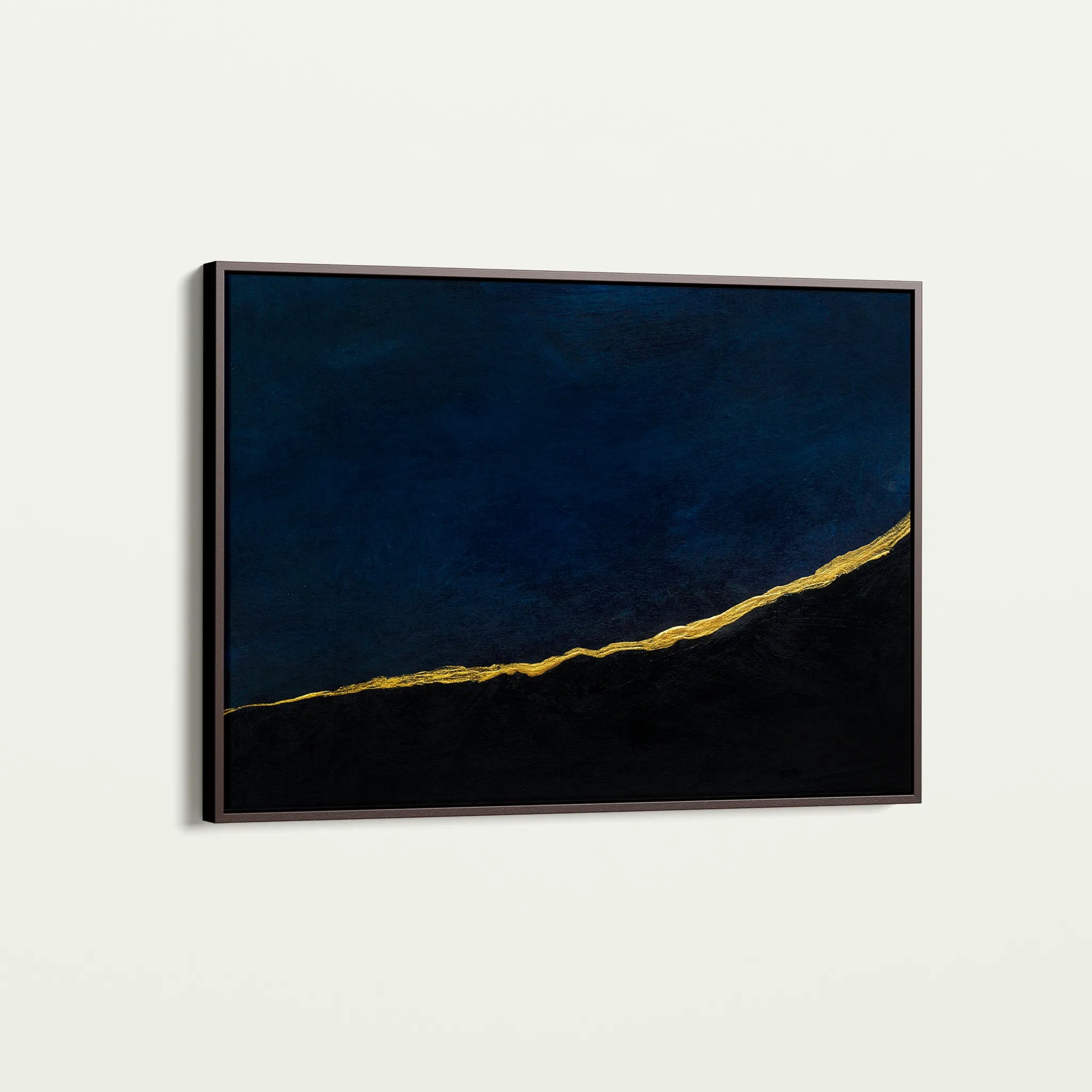 Abstract 278 Canvas Art 60 x 40 cm / Black